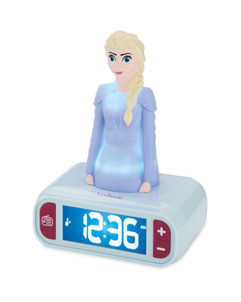 DISNEY FROZEN Nočná lampa s budíkom
