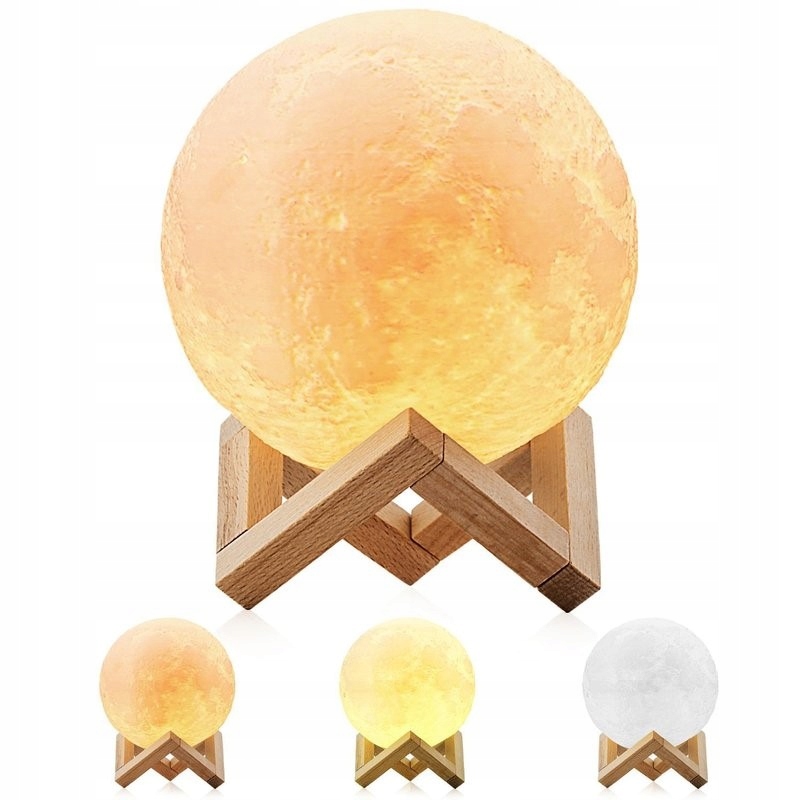 13 CM BABY LIGHT SHINE 3D MOON