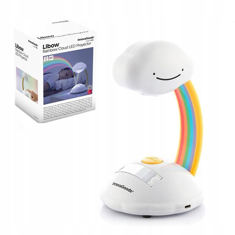 NOČNÉ SVETLO PRE DETSKÉHO PROJEKTORA CLOUD RAINBOW