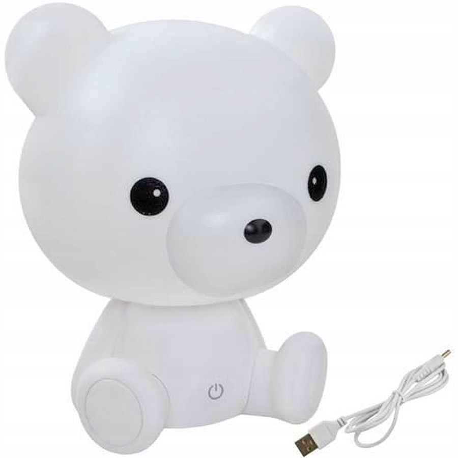 veľká 25cm lampa NIGHT LIGHT BEAR SDM LED s 3 režimami