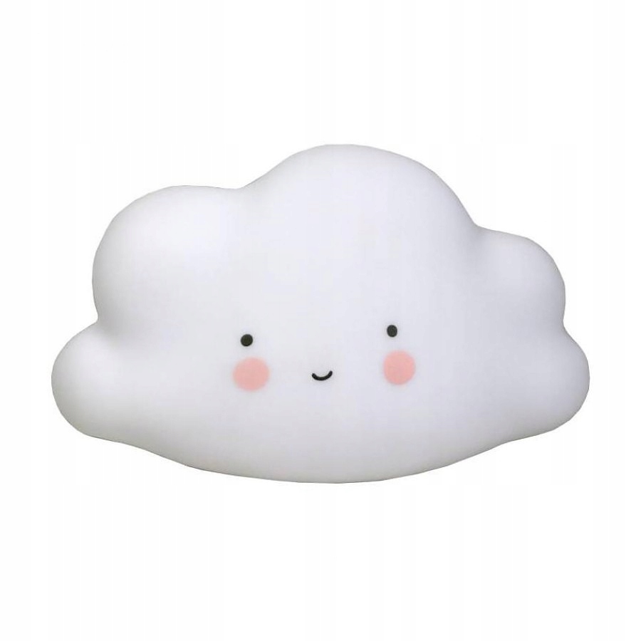 NOČNÉ CLOUDOVÉ SVETLO BIELE PRE DETI