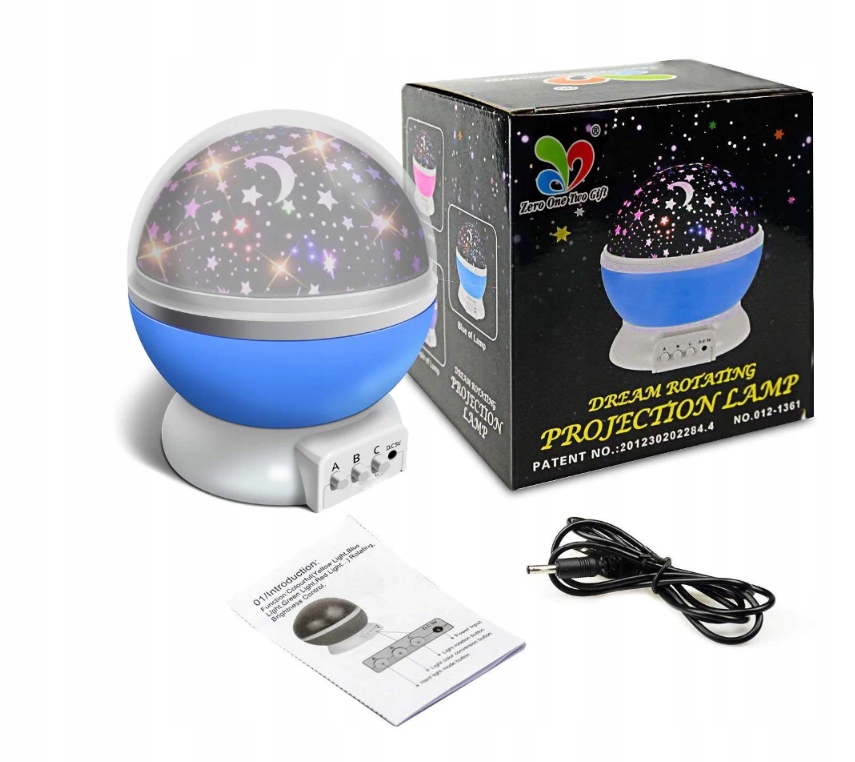 NIGHT LIGHT SHINING STAR MOON DARČEK DHL