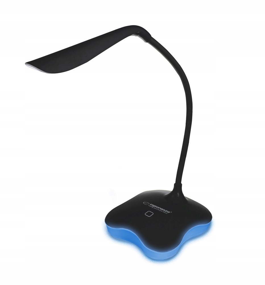 LED stolná lampa ESPERANZA mimóza čierna