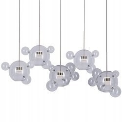 Závesné svietidlo BUBBLES -24 LED chróm 3000K
