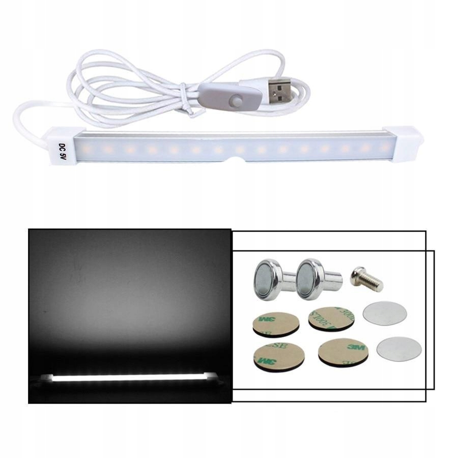 [18 cm biela] Dc5v / smd2835 / 3w / 5w / 300lm