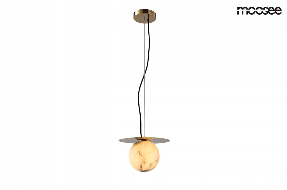 MOOSEE závesná lampa HALO - zlatá