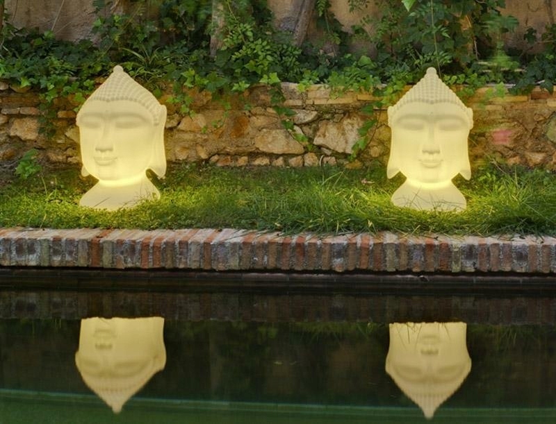 NOVINKA záhradná lampa GOA 40 SOLAR biela - LED