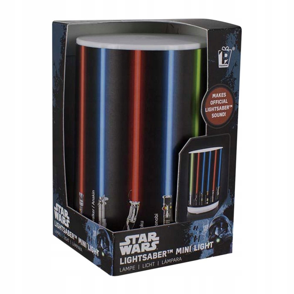 Nočná lampa Star Wars so svetelnými mečmi