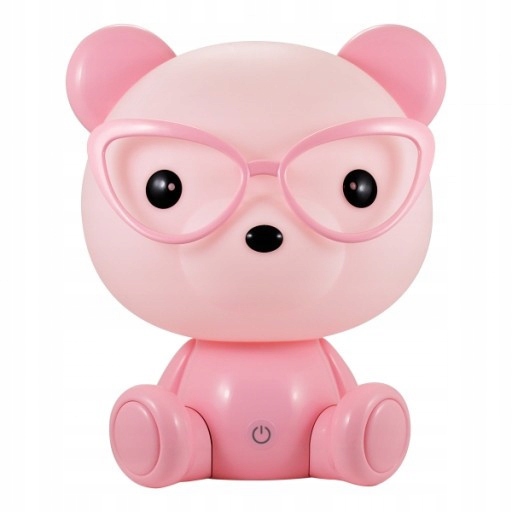 LED DETSKÁ Nočná lampa 2,5 W BEAR TEPLÁ RUŽOVÁ