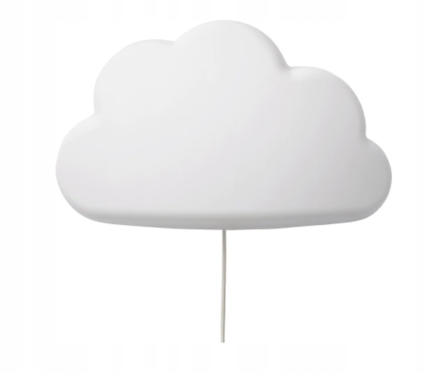 DETSKÁ SVETELNÁ SVETLÁ IKEA LED CLOUD BIELA