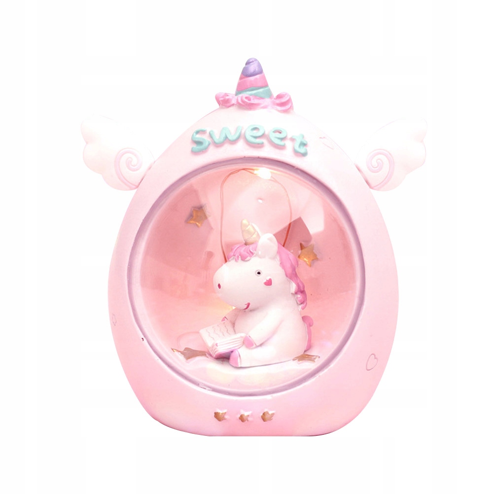 Roztomilá dievčenská lampa Unicorn