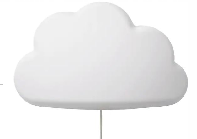 IKEA UPPLYST WALL LIGHT LED CLOUD MOUNT