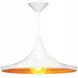 Závesný lustr luster SORENTO Biela biela 37 cm k
