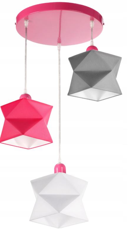 DETSKÁ STROPNÁ SVIETIDLÁ ZÁVESNÁ DIAMANTOVÝ Luster