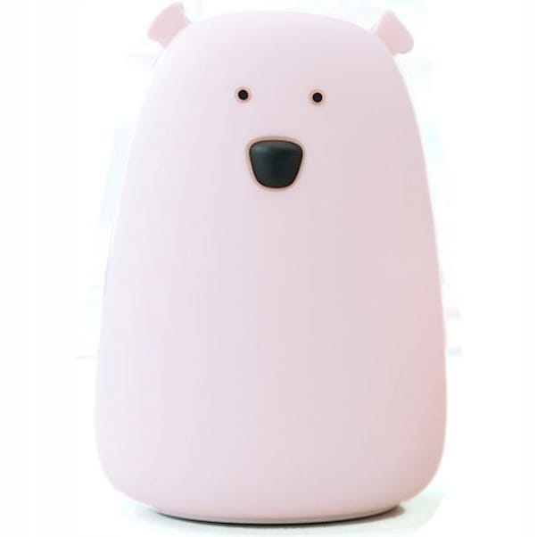 Silikónová lampa Bear Big Pink Rabbit a priatelia
