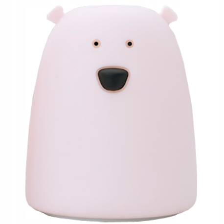 Králik a priatelia silikónová lampa Teddy Bear Little Pink