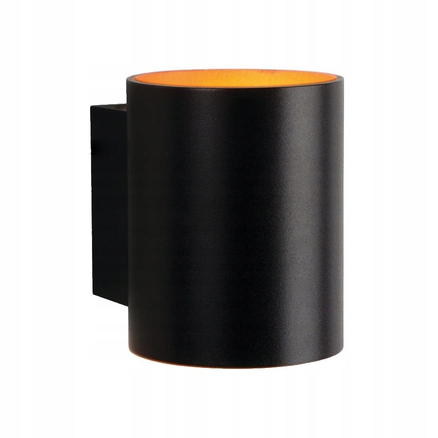 Oregonská nástenná lampa čierna / zlatá