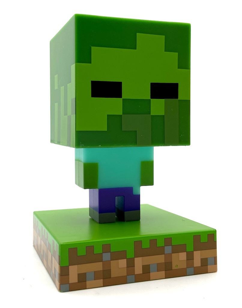 MINI SVETLO MINECRAFT ZOMBIE Nočné svietidlo ORIGINÁL