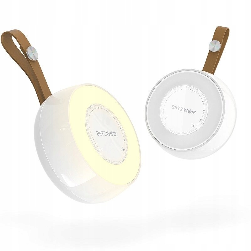 Nočná lampa so senzorom pohybu a súmraku na Aku