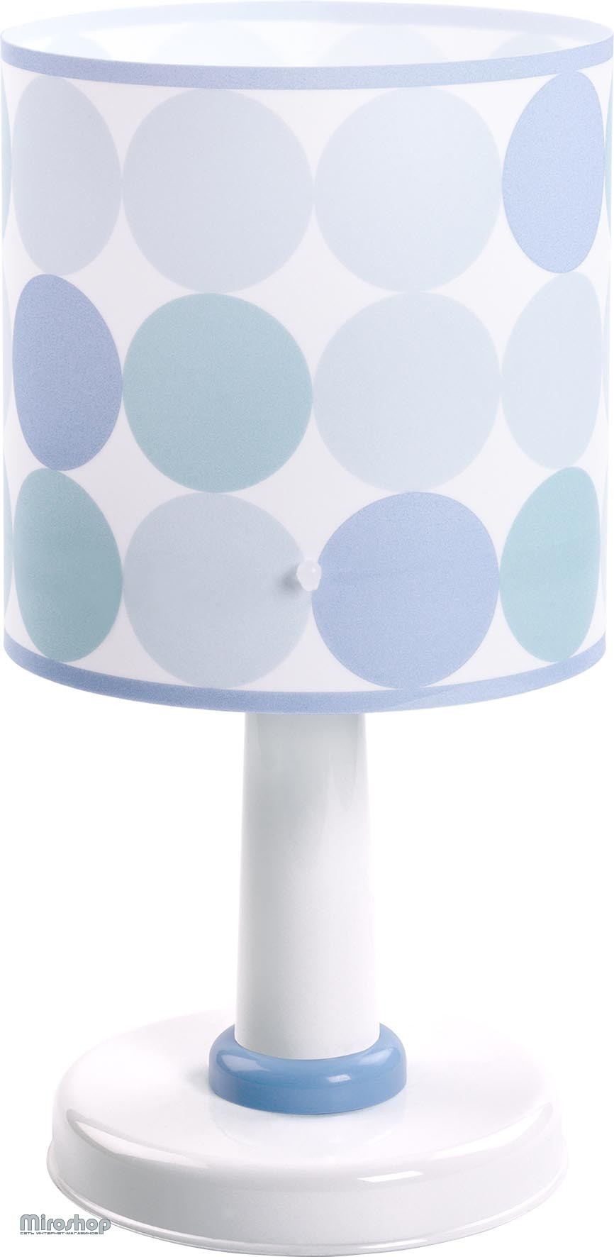 Stojatá lampa nočné lampa PEA PEAS modrá