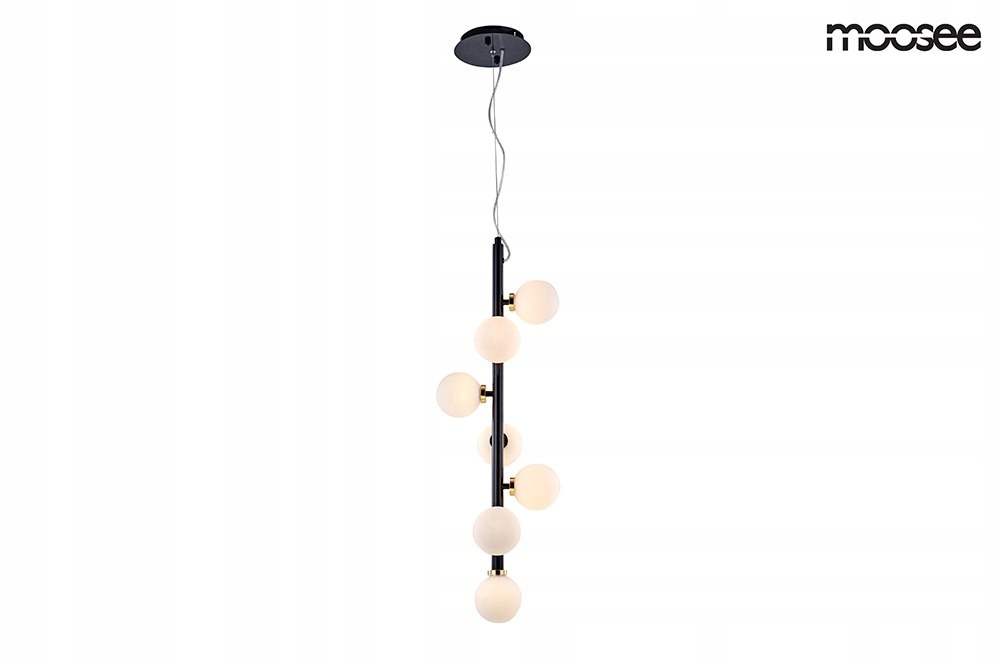 Závesná lampa MOOSEE COSMO VERTICAL S - čierna, PLN
