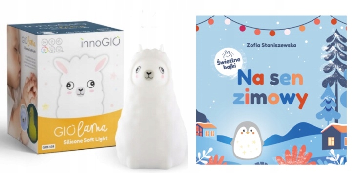 INNOGIO SILIKÓNOVÁ SVIETIDLO GIO LAMA MIDI FARBY