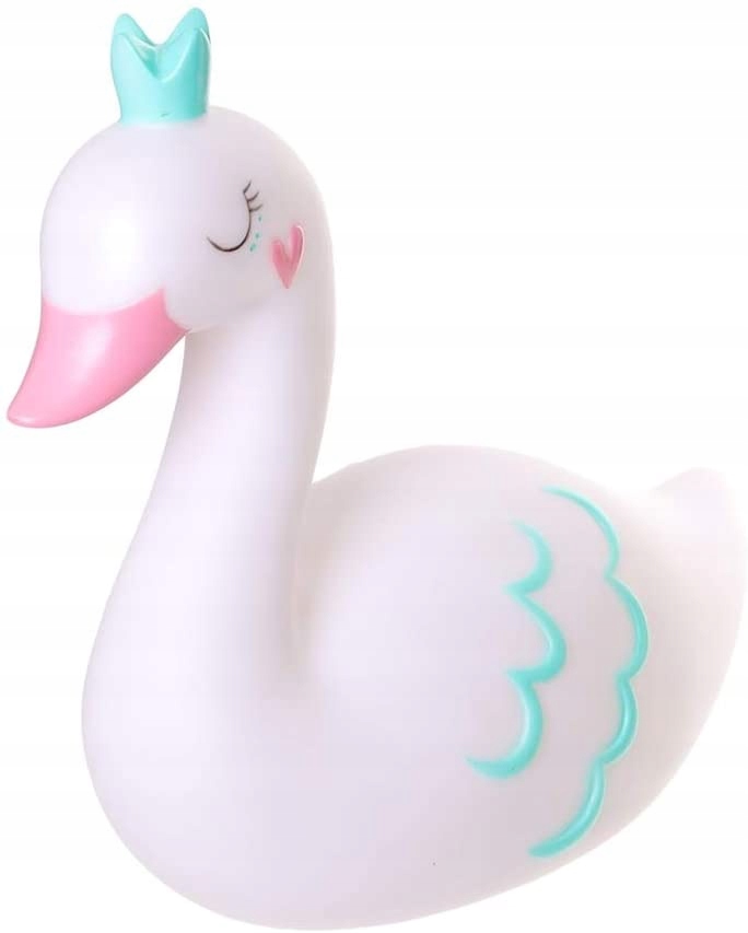 Nočná lampa Swan pre deti 22 x 20 x 10 cm