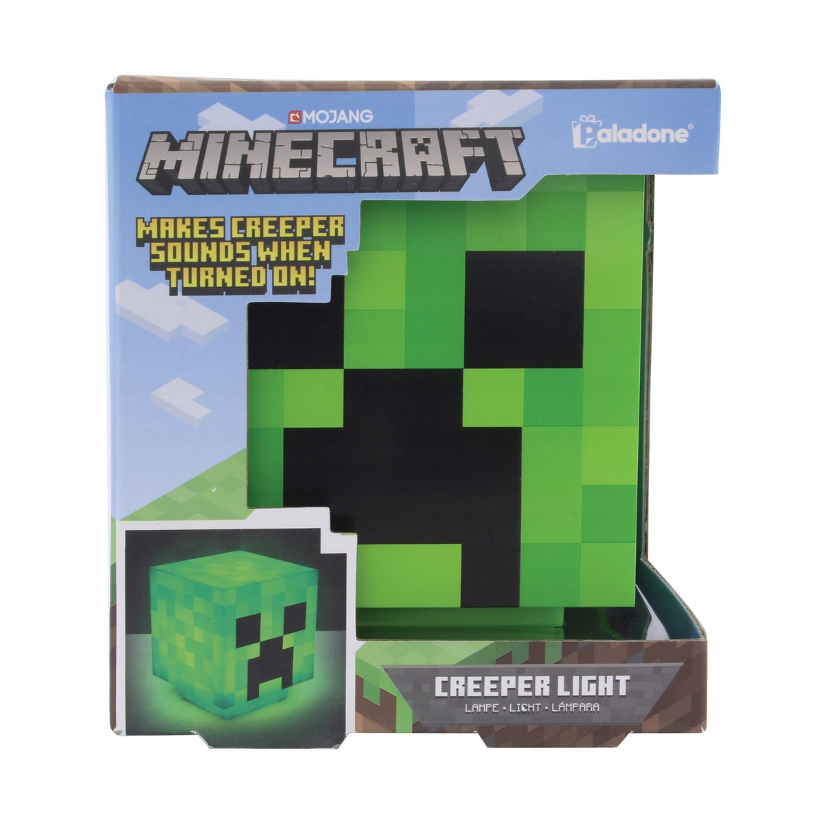 Minecraft plazivé svetlo so zvukom