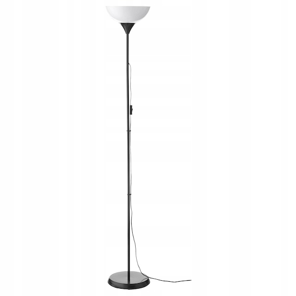 IKEA NOT Stojacia lampa čierna