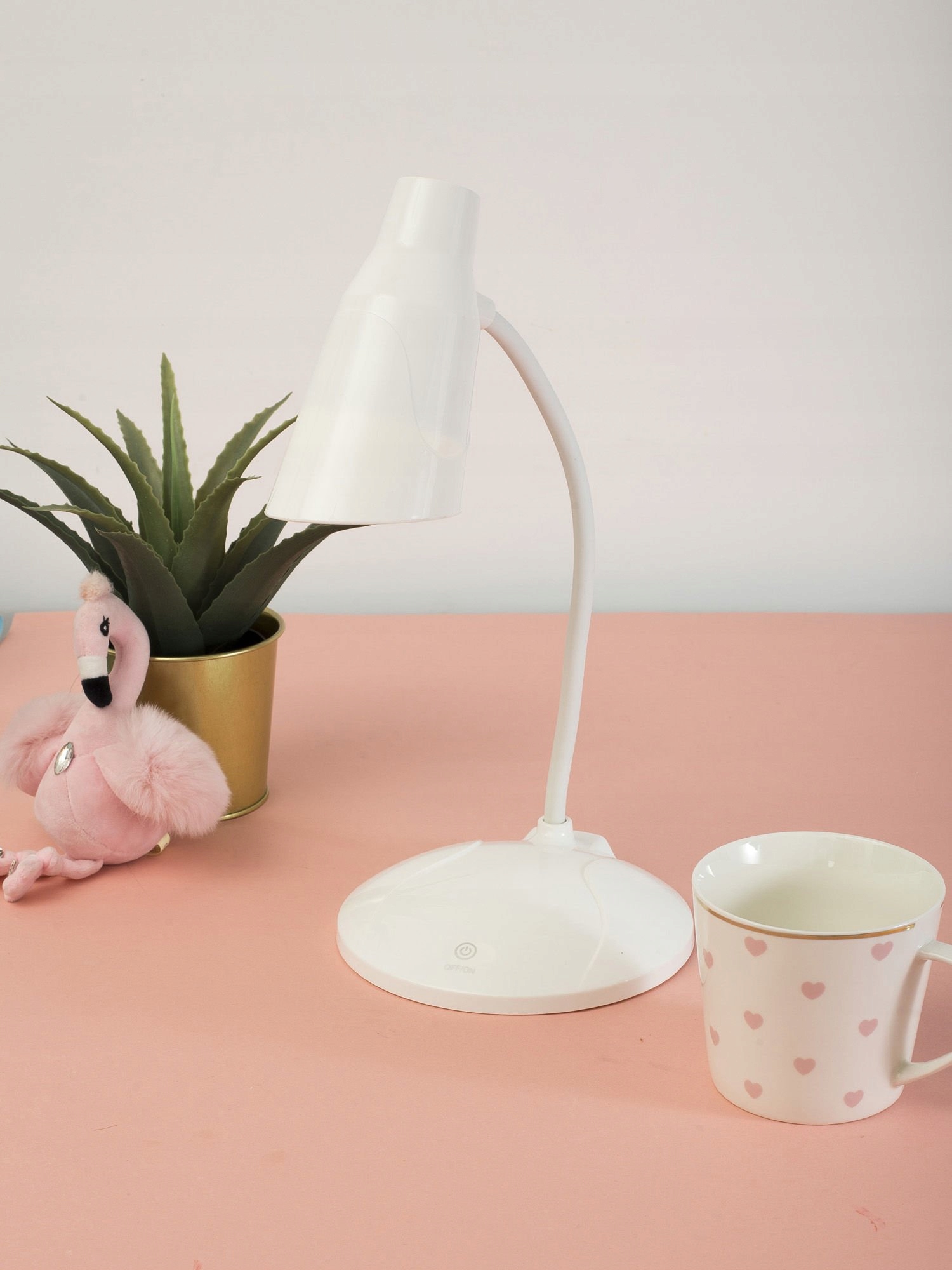 F2 biela dotyková USB LED pracovná lampa