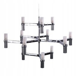 Závesné svietidlo CANDLES-12A chróm 75 cm