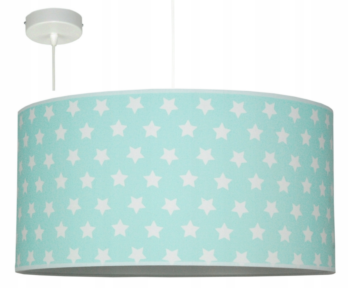 Závesné svietidlo ABAŻUR celadon STARS 40 cm