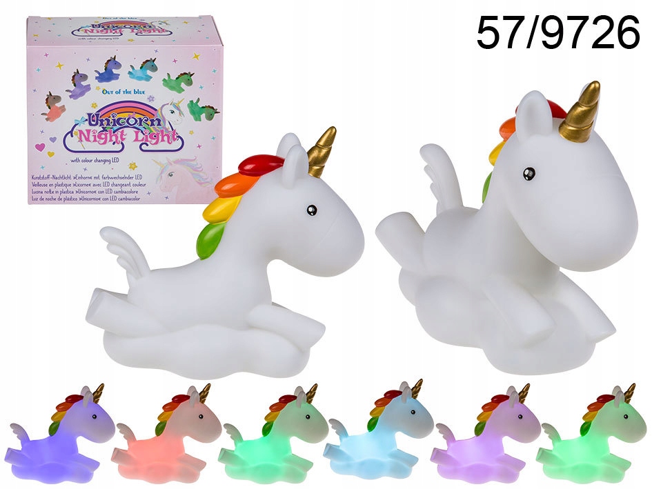 KRÁSNA nočná lampa Unicorn UNICORN