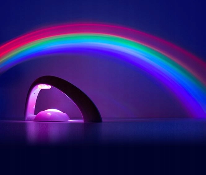 LED dúhová lampa na projektor