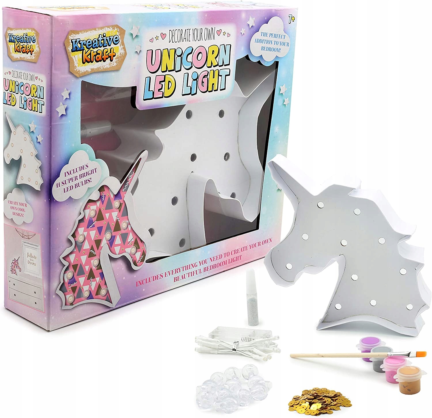 Unicorn Led Light sada kreatívneho jednorožca