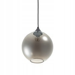 Závesné svietidlo LOVE BOMB sivé 25 cm
