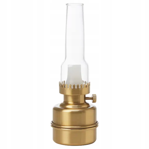 IKEA STRALA Mosadzná stolná lampa napájaná z batérie