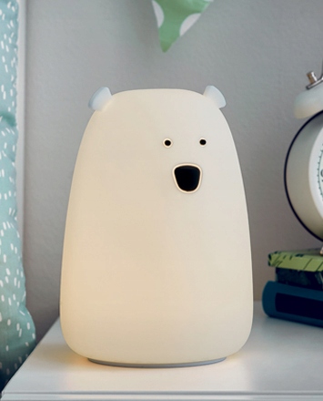 SMUKEE KIDS Led žiarovka z mäkkého silikónu Bear