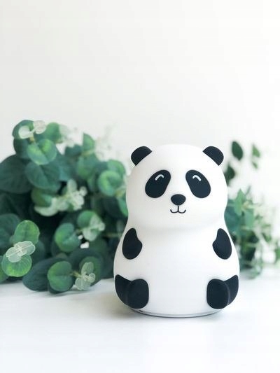 Silikónová lampa - panda