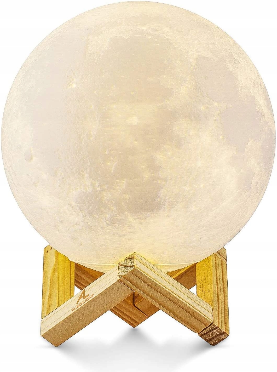 NIGHT LIGHT MOON TOUCH 3D 3 REŽIMY 17x16CM