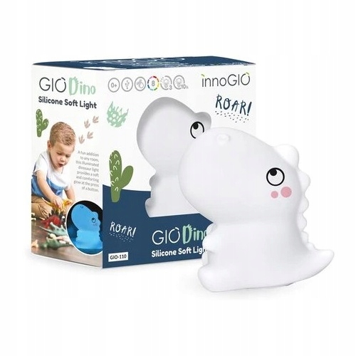 Nočná lampa Innogio GIO DINO pre dieťa GIO-110