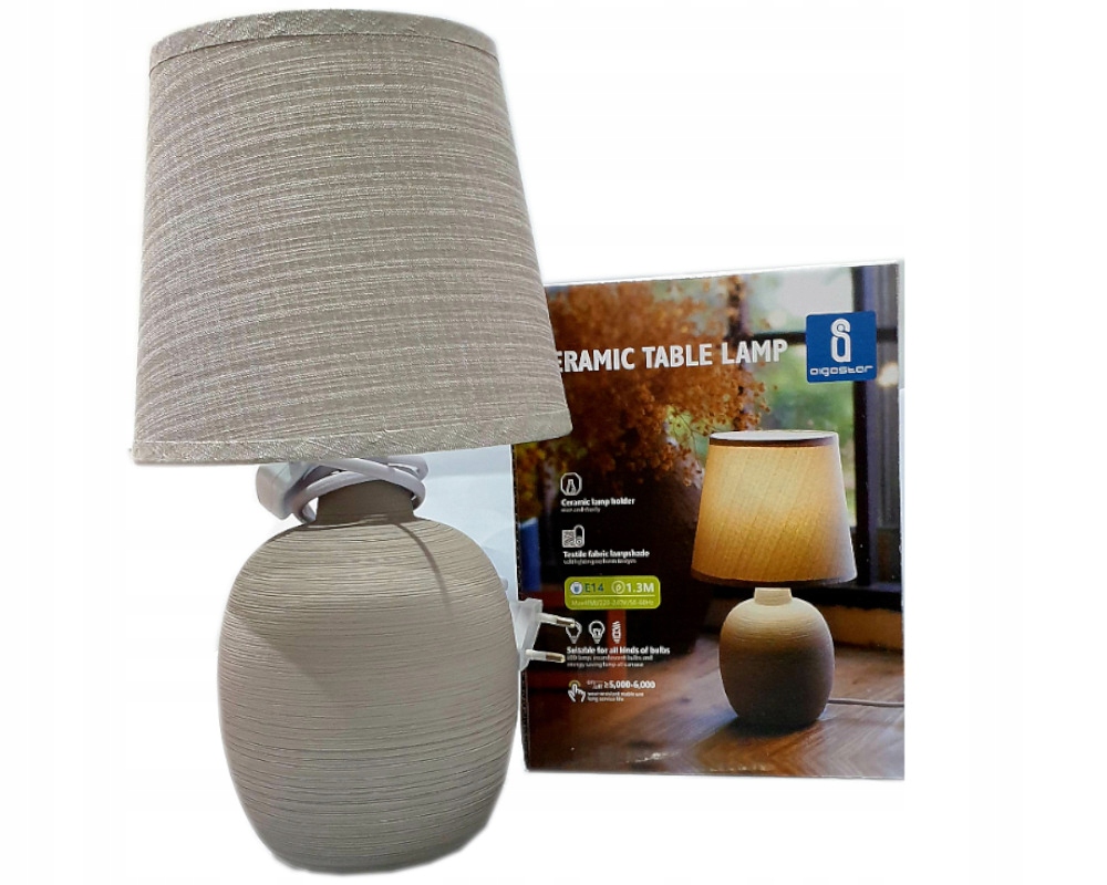 Nočná lampa do spálne do spálne za stôl