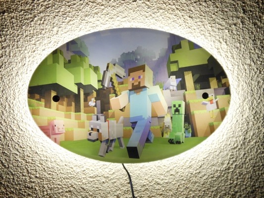Nočná lampa minecraft NOVINKA !!!