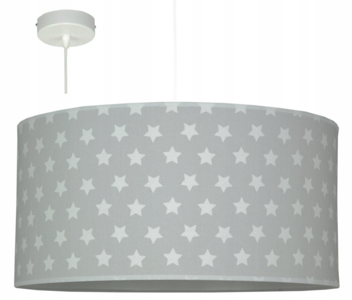 Závesná lampa. ODTIEŇ Materiál sivý HVIEZDY 45cm