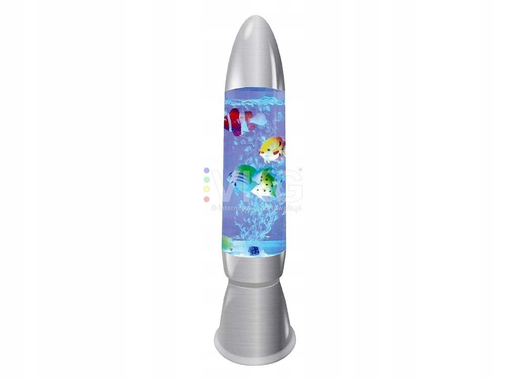 Nočná lampa AMAZING WATER 50 cm efekt studeného svetla