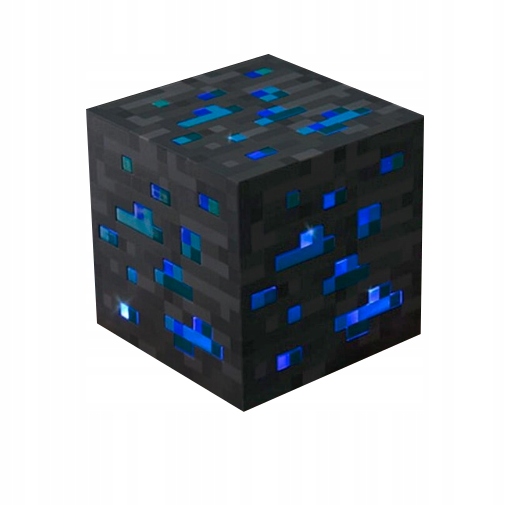 SVETELNÁ SVETELNÁ SVETLA MINECRAFT MODRÉ DETI