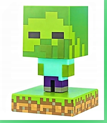 VYSOKÁ KVALITA ! Žiarovka MINECRAFT ZOMBIE + E-BOOK
