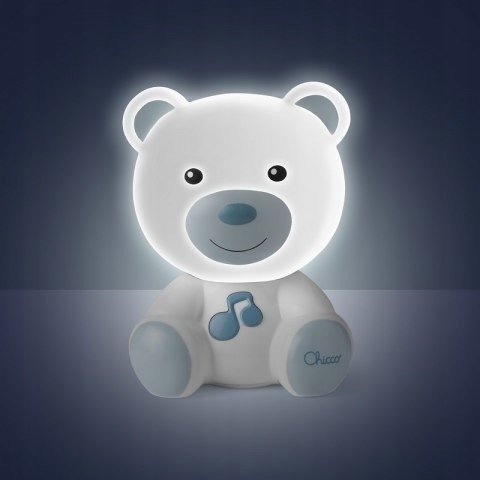 CHICCO 00009830200000 Modré nočné svietidlo