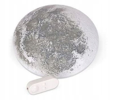 NOČNÉ SVETLO MESIAC SNÍMAČ ČASU MOON FÁZA MESIACA
