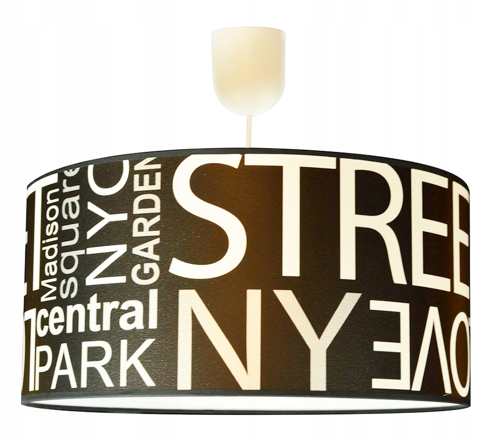 Tienidlo CENREAL PARK, STREET NYLOVE Tienidlo na lampu 35cm